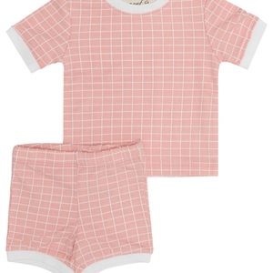 Neuf 9; 2PC CHECKED SHORT SET. New with tags. Multiple sizes. Soft and yummy.